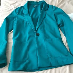 H&M Boyfriend Blazer (Teal)